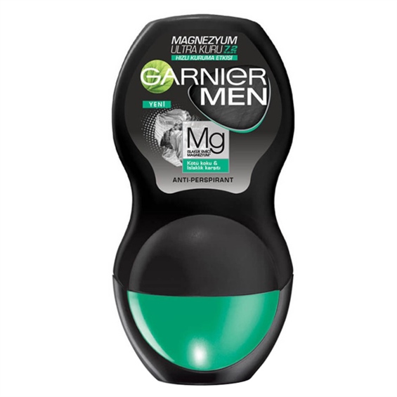Garnier Magnezyum Ultra Dry Roll-On Men 50 ml