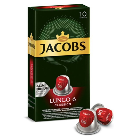 Jacobs Capsule Lungo 6 Classico 10x52 Gr