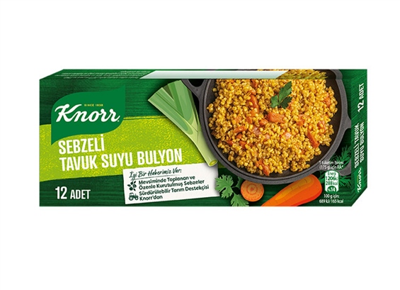 Knorr Bulyon 12 Lı Tavuk Sebzelı